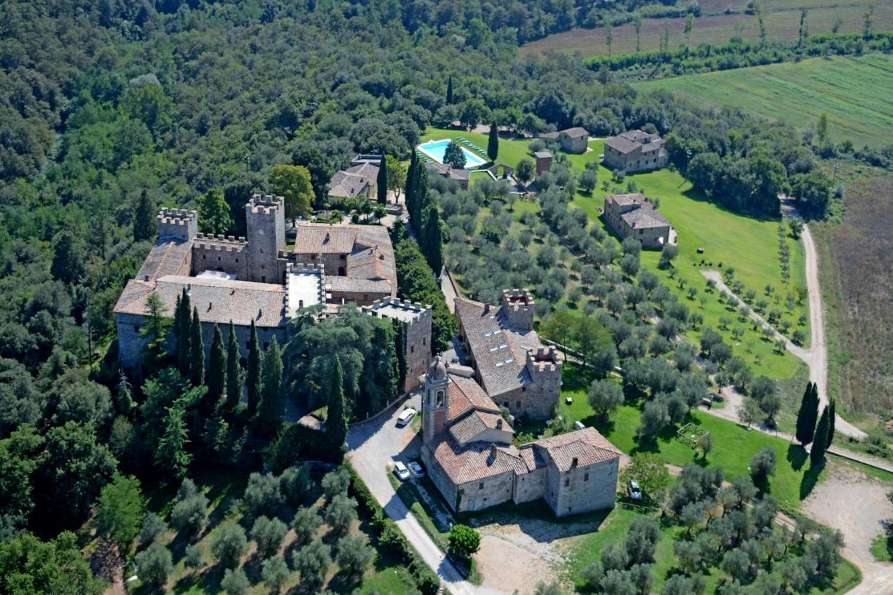 Castello Di Modanella Раполано-Терме Экстерьер фото